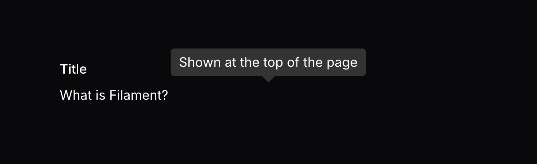 Entry with tooltip